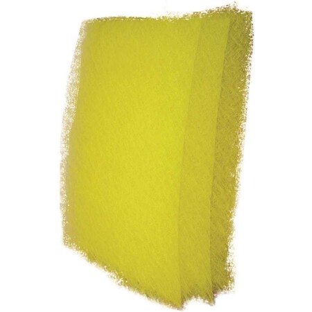 National Brand Alternative 39 x 90 x 1 Poly Media Roll Filter Yellow 2490711